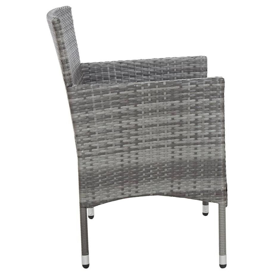 VidaXL Garten-sofagarnitur poly-rattan  