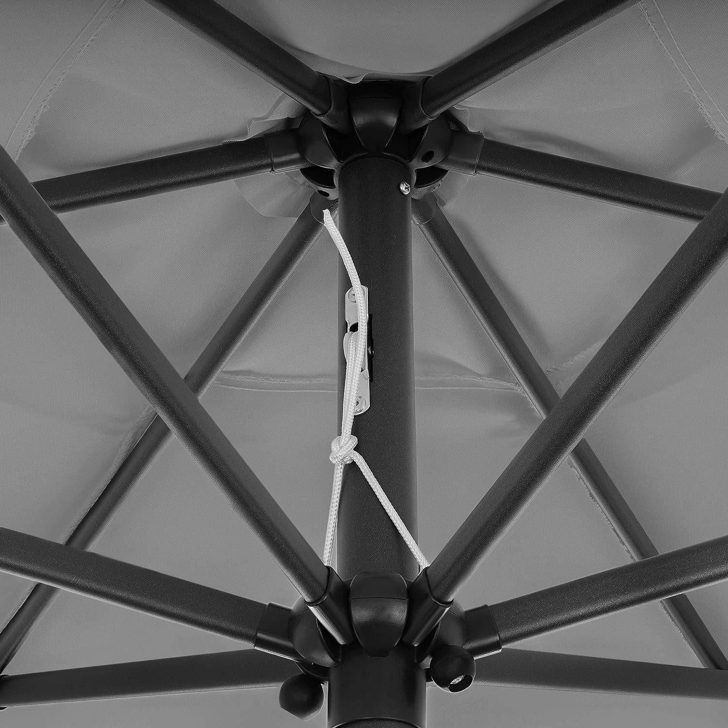 B2X Faltbarer Gartenbalkonschirm, verstellbar  