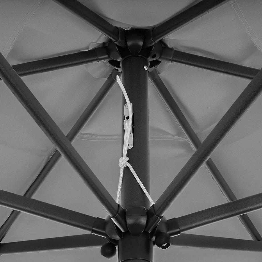 B2X Faltbarer Gartenbalkonschirm, verstellbar  