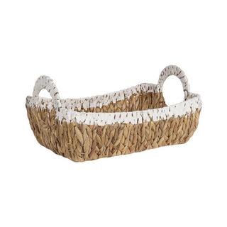 Beliani Korb en Fibre de jacinthe d'eau Boho CAMPHA  