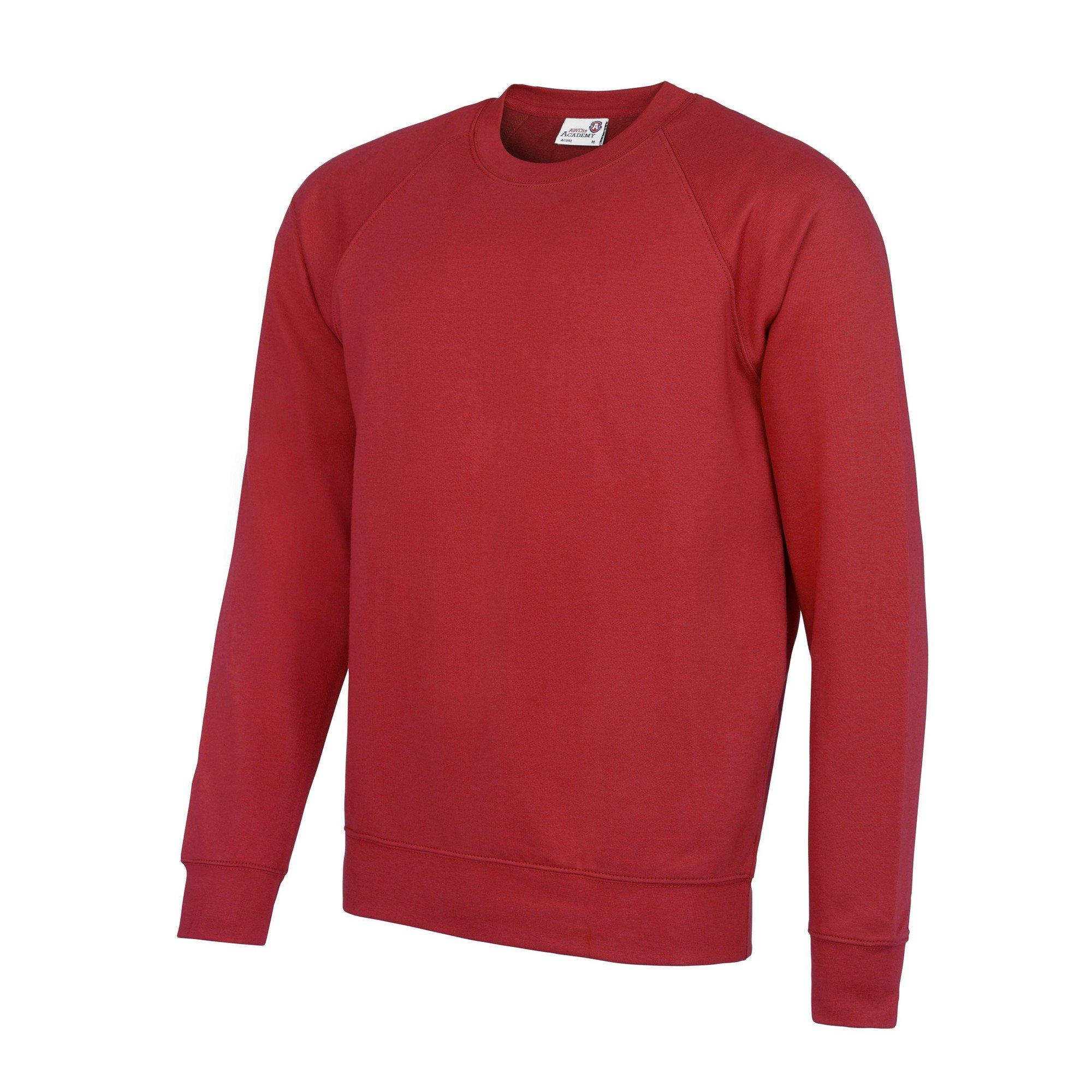 Image of Academy Rundhalssweatshirt Mädchen Rot Bunt XXL