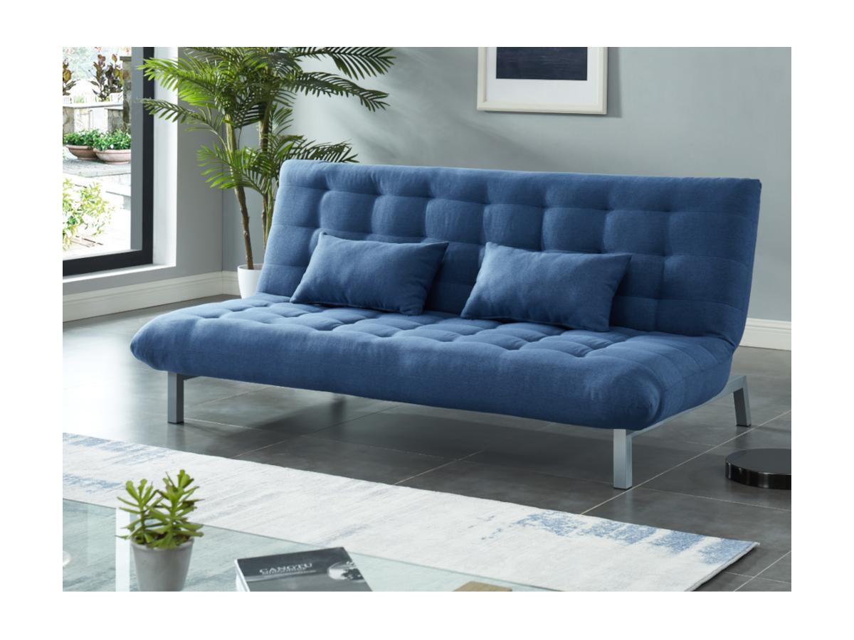 Vente-unique Schlafsofa Klappsofa 3Sitzer Stoff  HORNET  