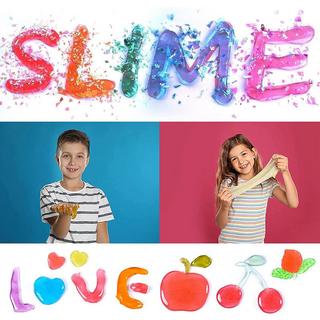 Activity-board  DIY Slime Kit Slime Set, Make Your Own Slime mit 18 Farben Crystal Slime, Ultimate Glow in the Dark Powder, Glitter Powder und mehr für Kunst und Handwerk 