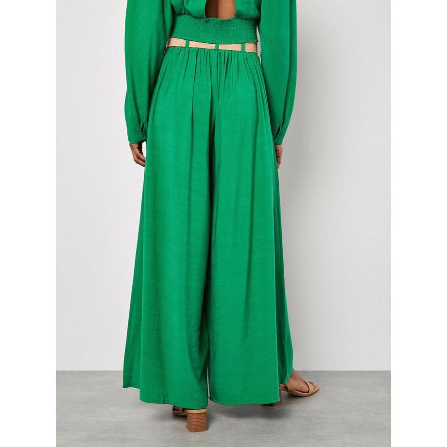 APRICOT Palazzo-Hose mit Faltengürtel  