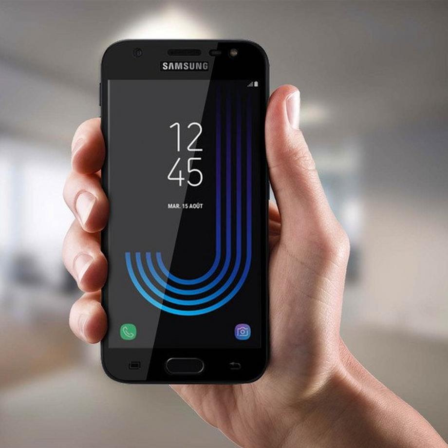 Avizar  Film en verre bord Noir Galaxy J3 2017 