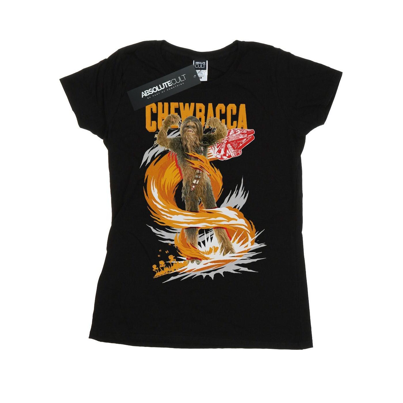 Image of Chewbacca Gigantic Tshirt Damen Schwarz M