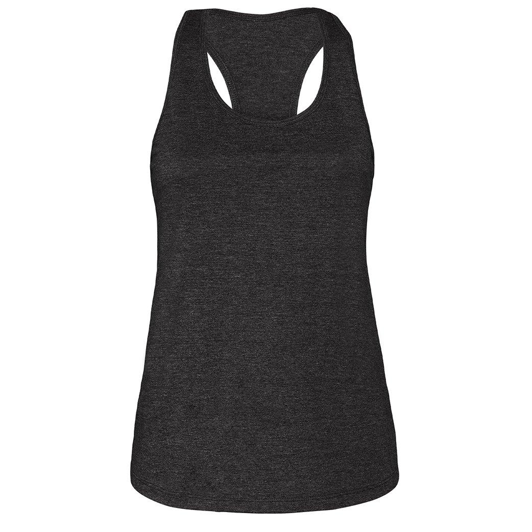 Image of Ärmelloses Oberteil Racerback Unisex Grau XL