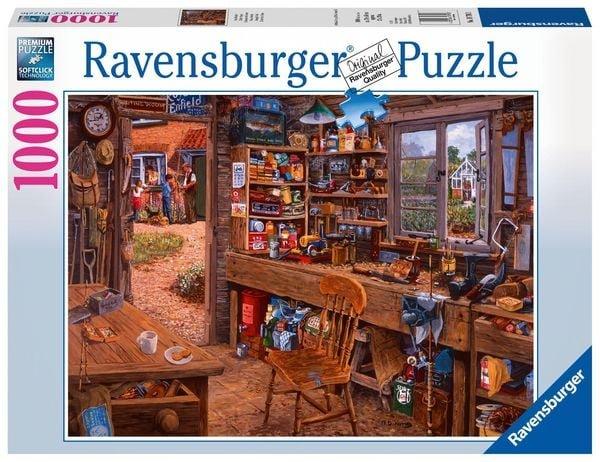 Ravensburger  Puzzle Ravensburger Opas Schuppen 1000 Teile 