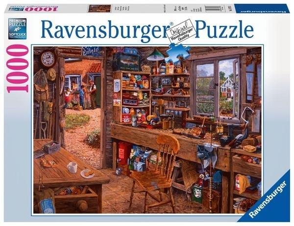 Image of Puzzle Opas Schuppen 1000 Teile