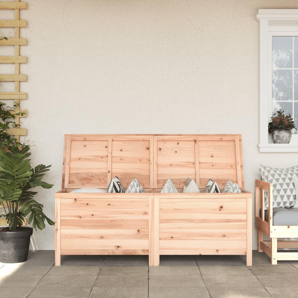 VidaXL Boîte de rangement de jardin bois d'ingénierie  