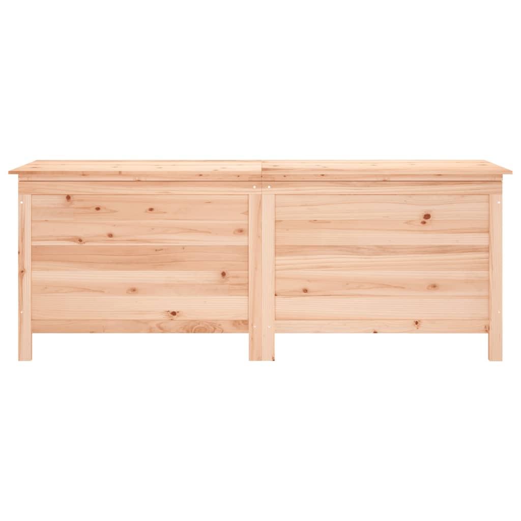 VidaXL Boîte de rangement de jardin bois d'ingénierie  