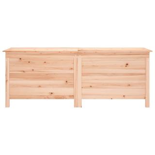 VidaXL Boîte de rangement de jardin bois d'ingénierie  