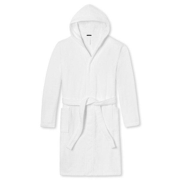 Image of Essentials - Bademantel Mit Kapuze Damen Weiss L