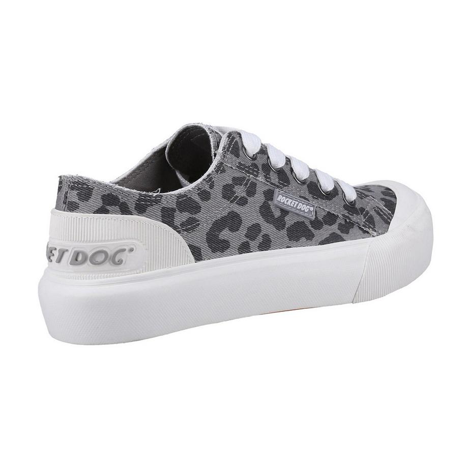 Rocket Dog Jazzin Plus Ames Sneakers Platform Stampa Leopardata  
