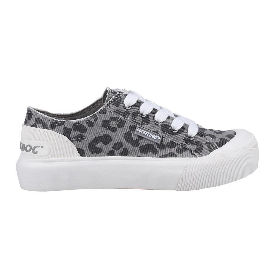 Rocket Dog Jazzin Plus Ames Sneakers Platform Stampa Leopardata  
