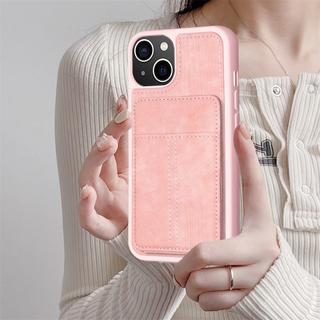 Cover-Discount  iPhone 15 - Kickstand Case mit Kartenfächer 