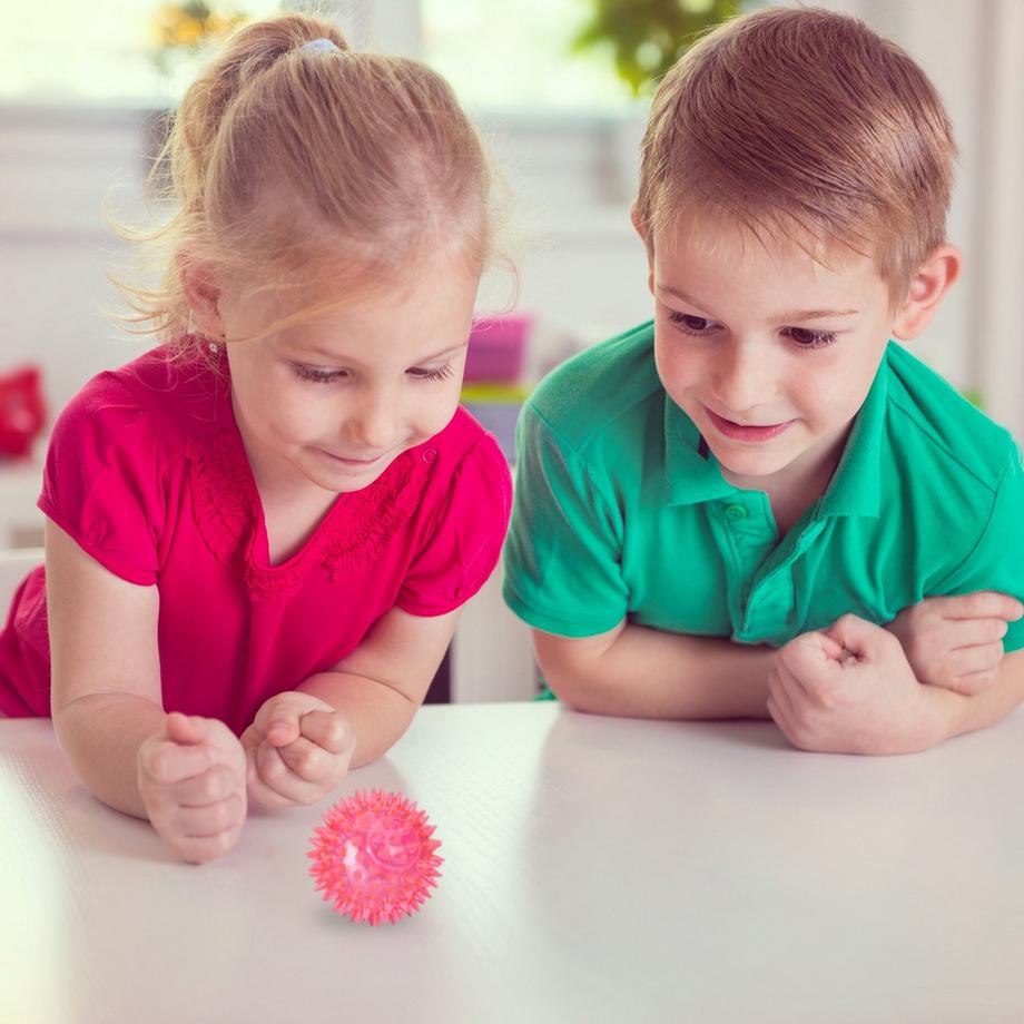 B2X 12 pièces. Balles en caoutchouc avec lumières LED  