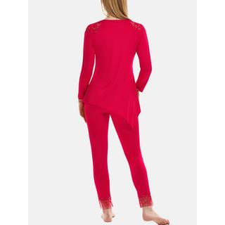 Lisca  Pyjama Hausanzug Hose Top Langarm Flamenco 