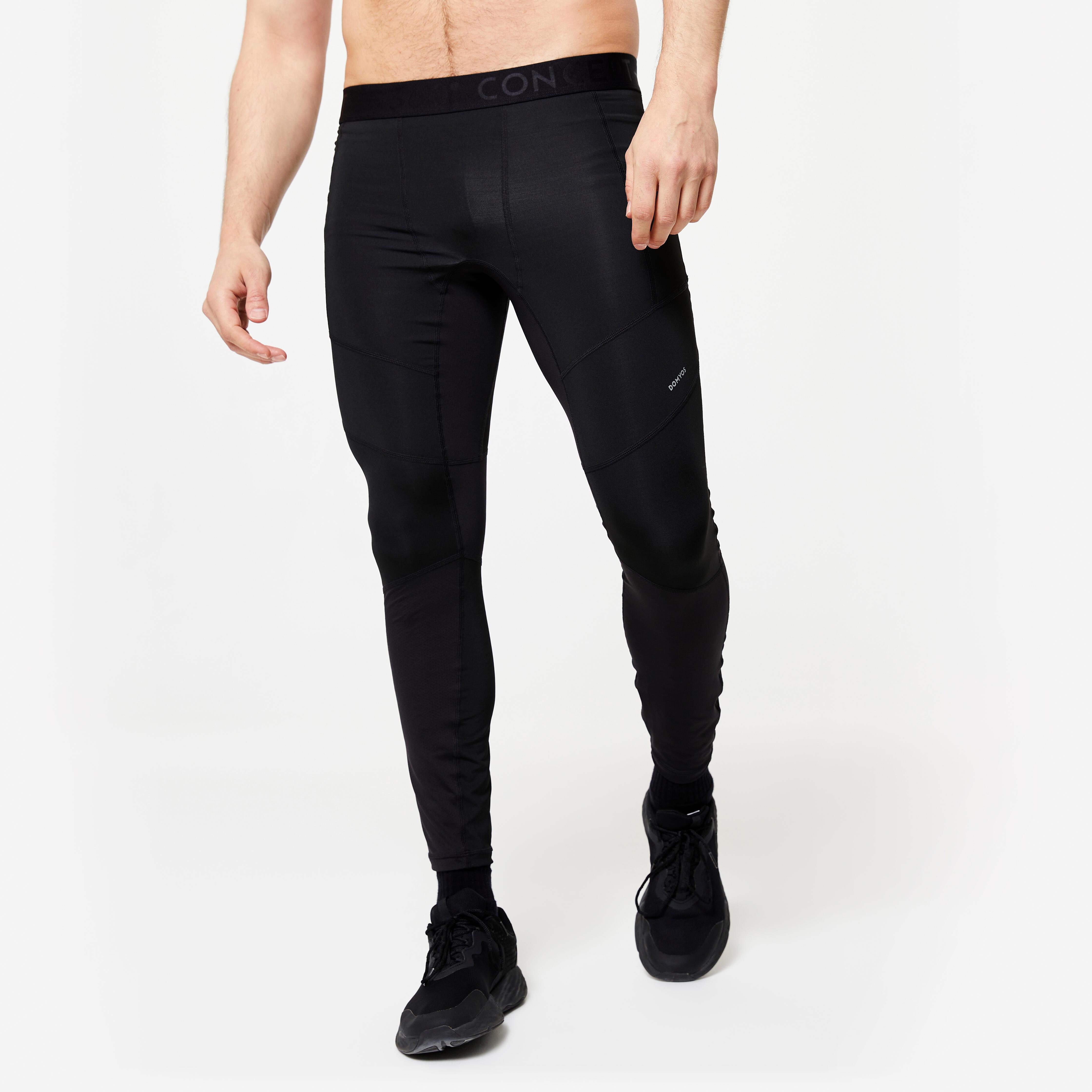Image of Leggings - Fit Herren Schwarz Leicht S