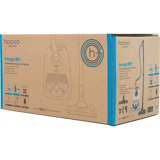 hoogo hoogo B3+ 3 L Aspiratore a cilindro Secco 850 W Sacchetto per la polvere  