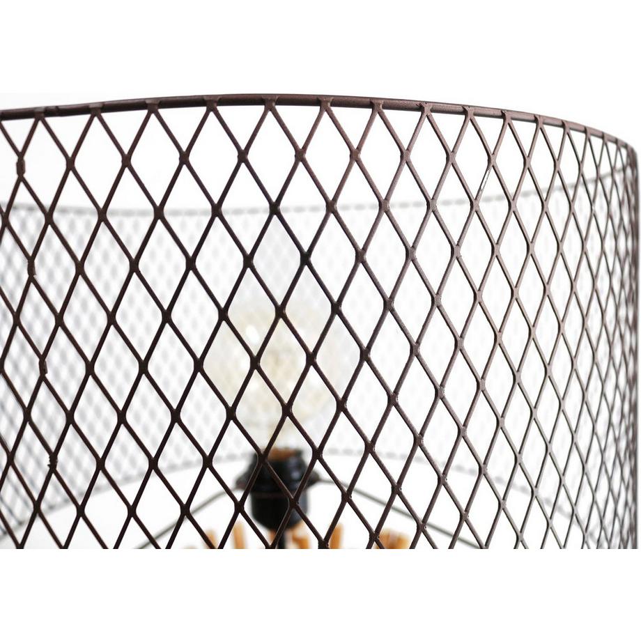 mutoni  Lampadaire Jostep noir naturel 149 