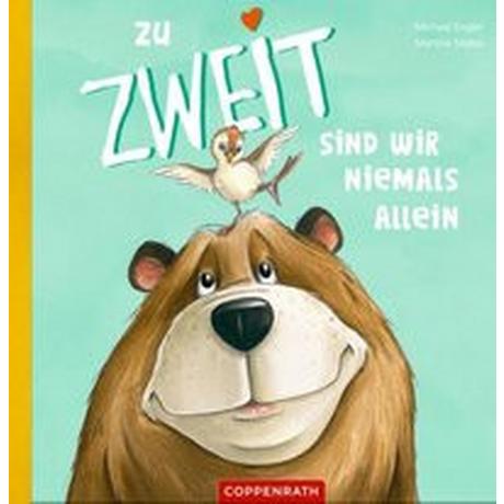 Zu zweit sind wir niemals allein Engler, Michael; Matos, Martina (Illustrationen) Copertina rigida 