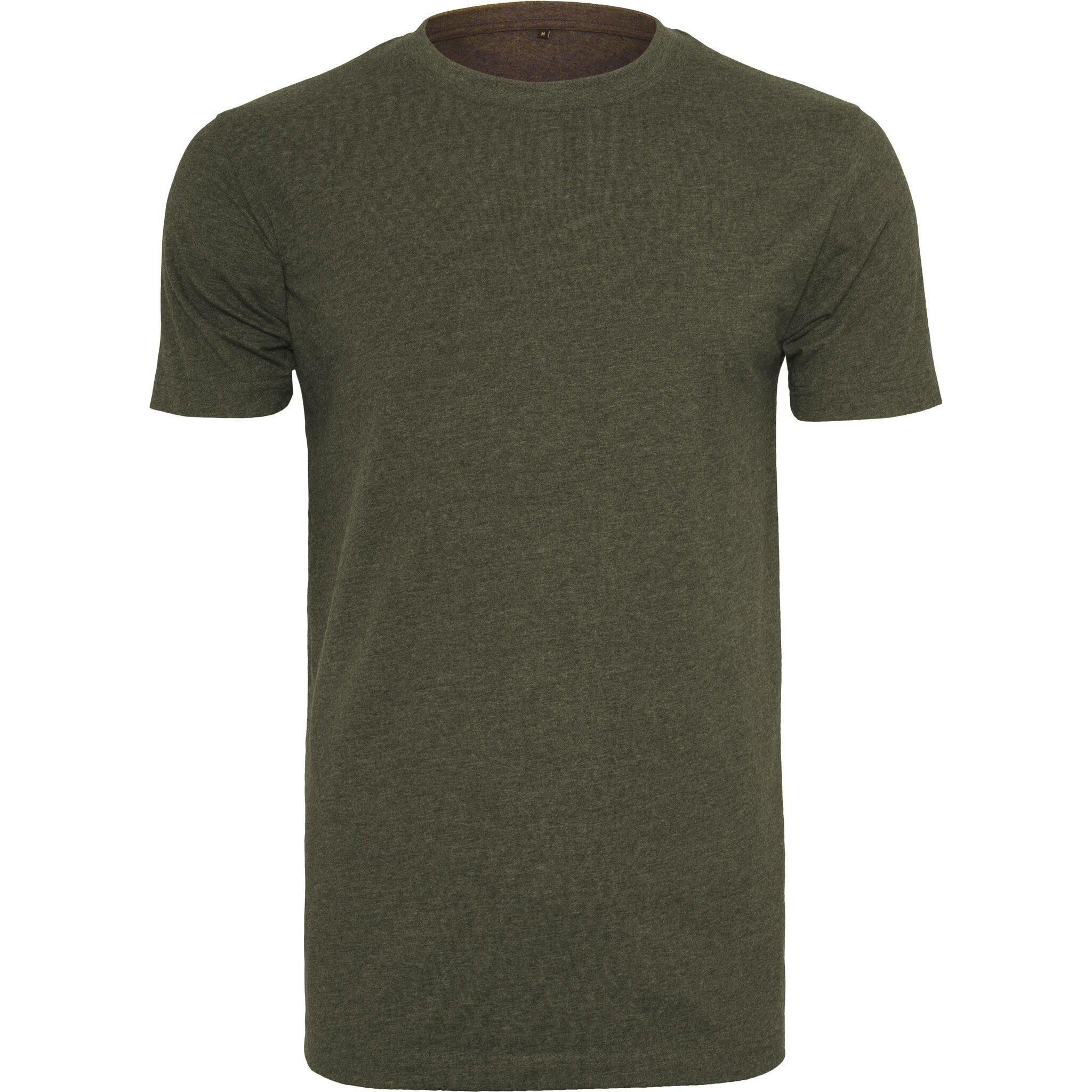 Image of Tshirt, Runder Halsausschnitt Herren Olivegrün 3XL