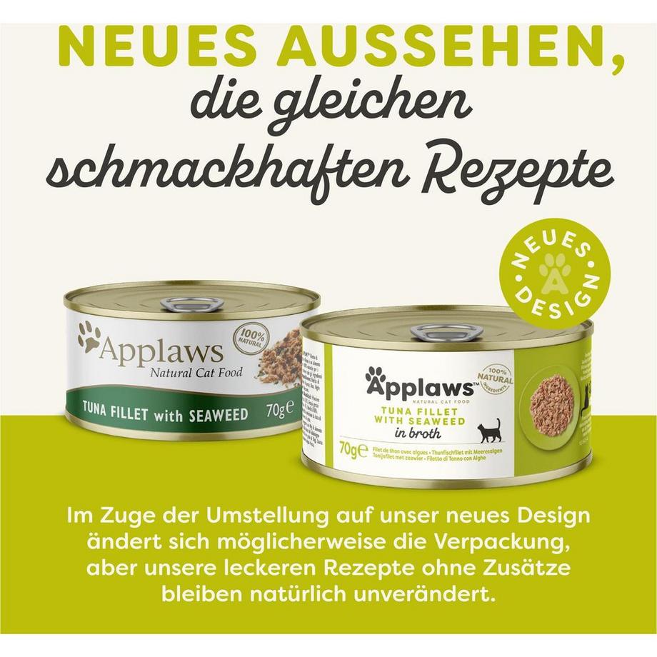 Applaws  Tuna Fillet & Seaweed 