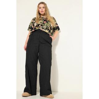 Studio Untold  Pantalon à fines rayures, coupe Wide Legs, taille haute 