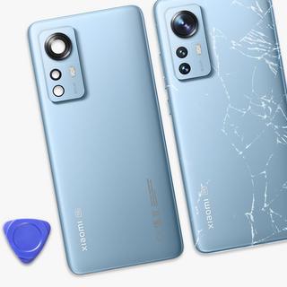 XIAOMI  Vitre Arrière Xiaomi 12 / 12X Bleu 