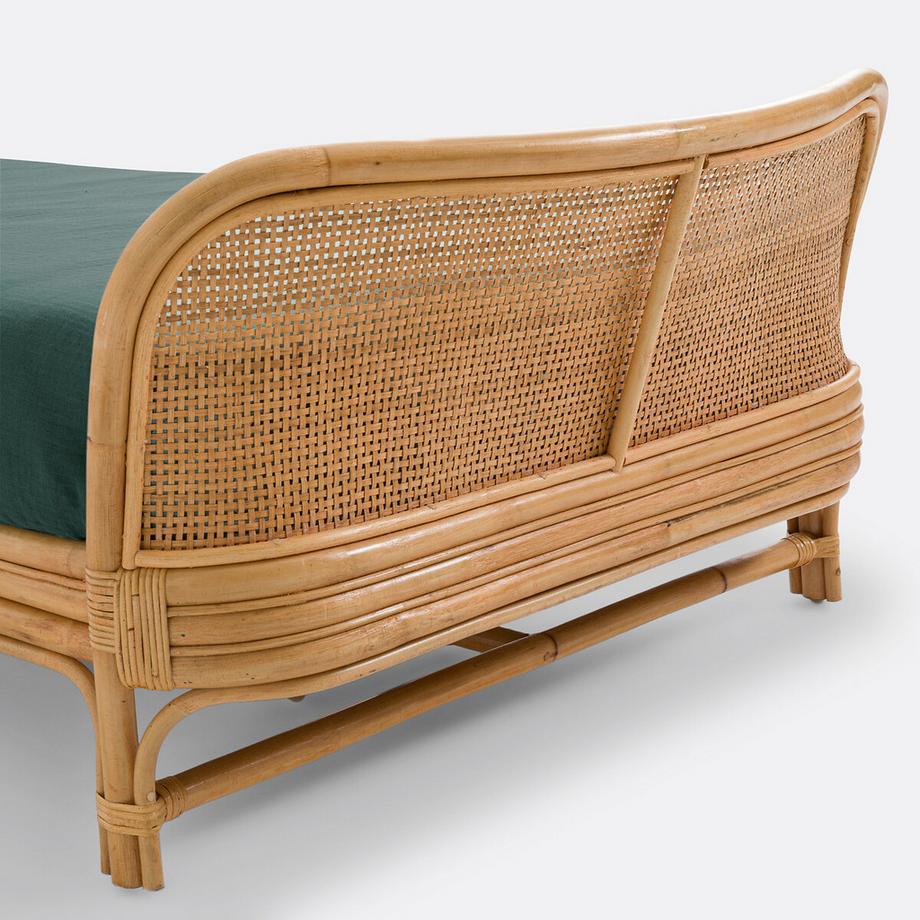 La Redoute Intérieurs Lit et sommier en rotin  