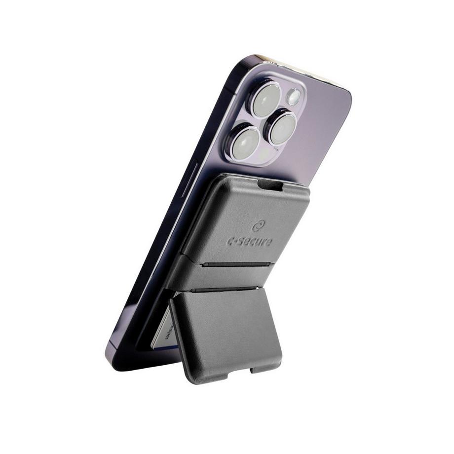 C-SECURE Portafoglio Telefono Magsafe con Portacarte e Supporto  