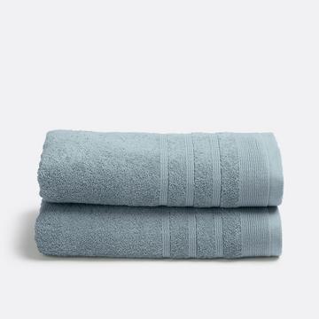 Lot de 2 serviettes éponge 600 g/m2