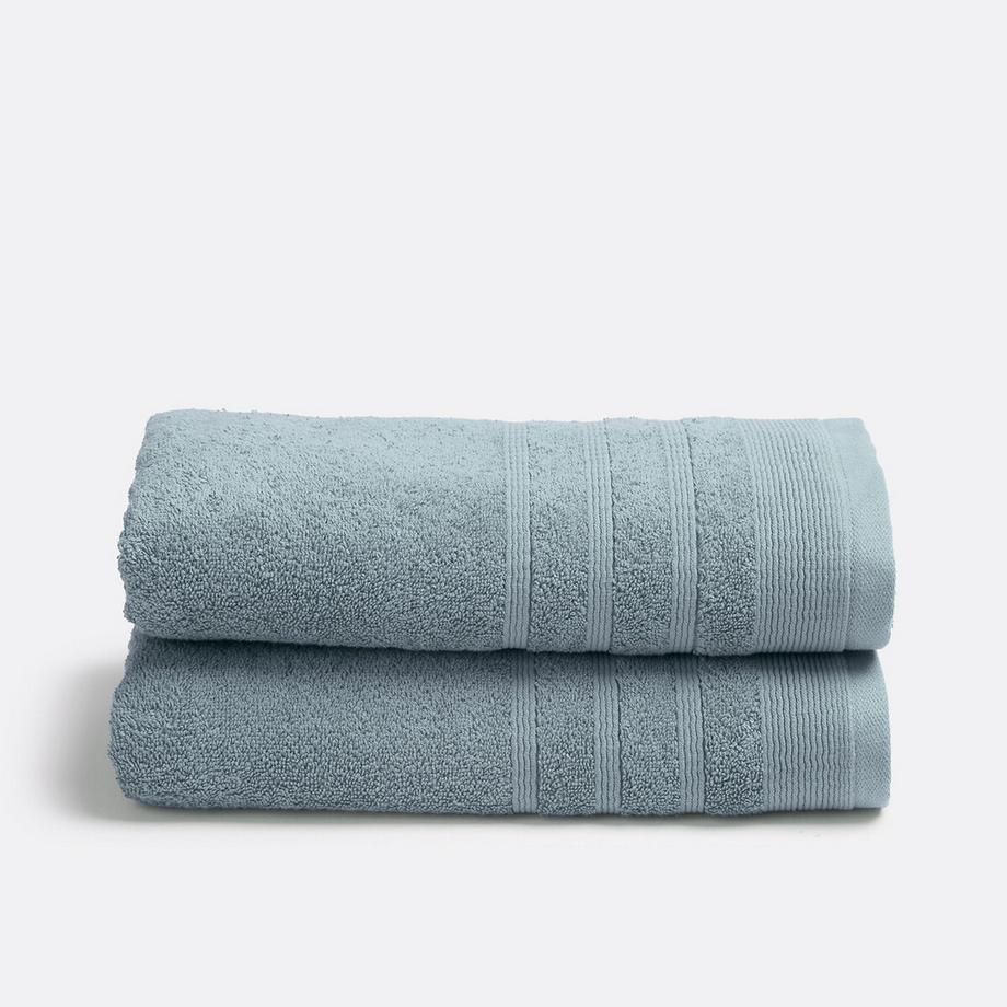 Lot de 2 serviettes éponge 600 g/m2