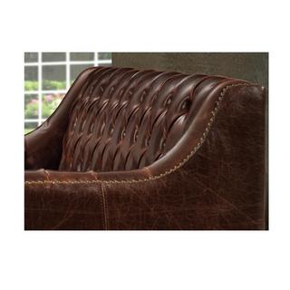 Vente-unique Couchgarnitur Leder 3+2 COLBERT  