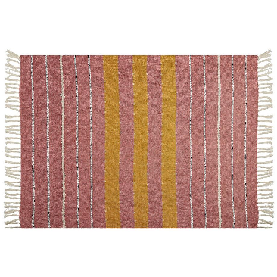 Beliani NAIKHU Couverture en Coton Classique  