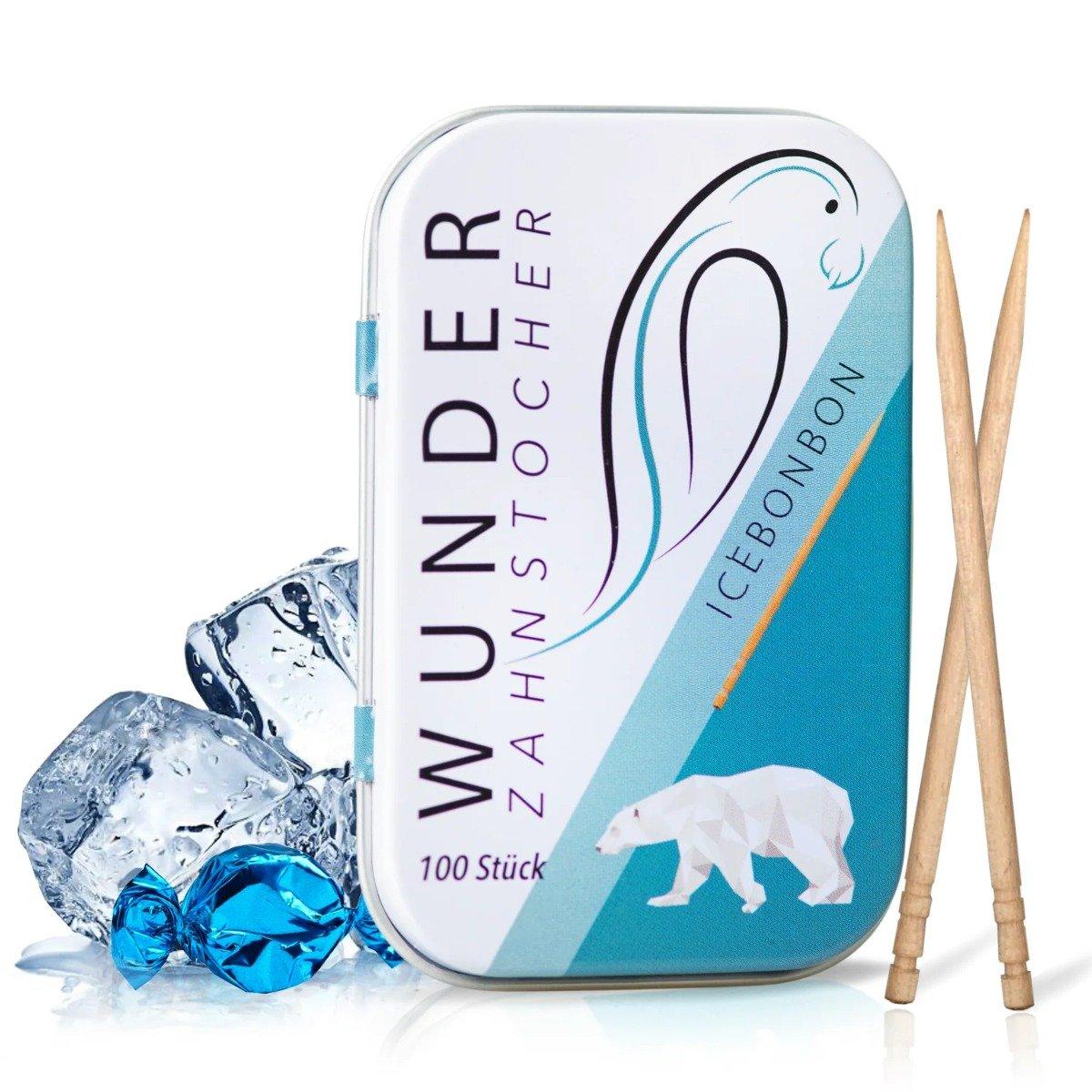 Image of Zahnstocher Mit Geschmack Eisbonbon Unisex Weiss ONE SIZE