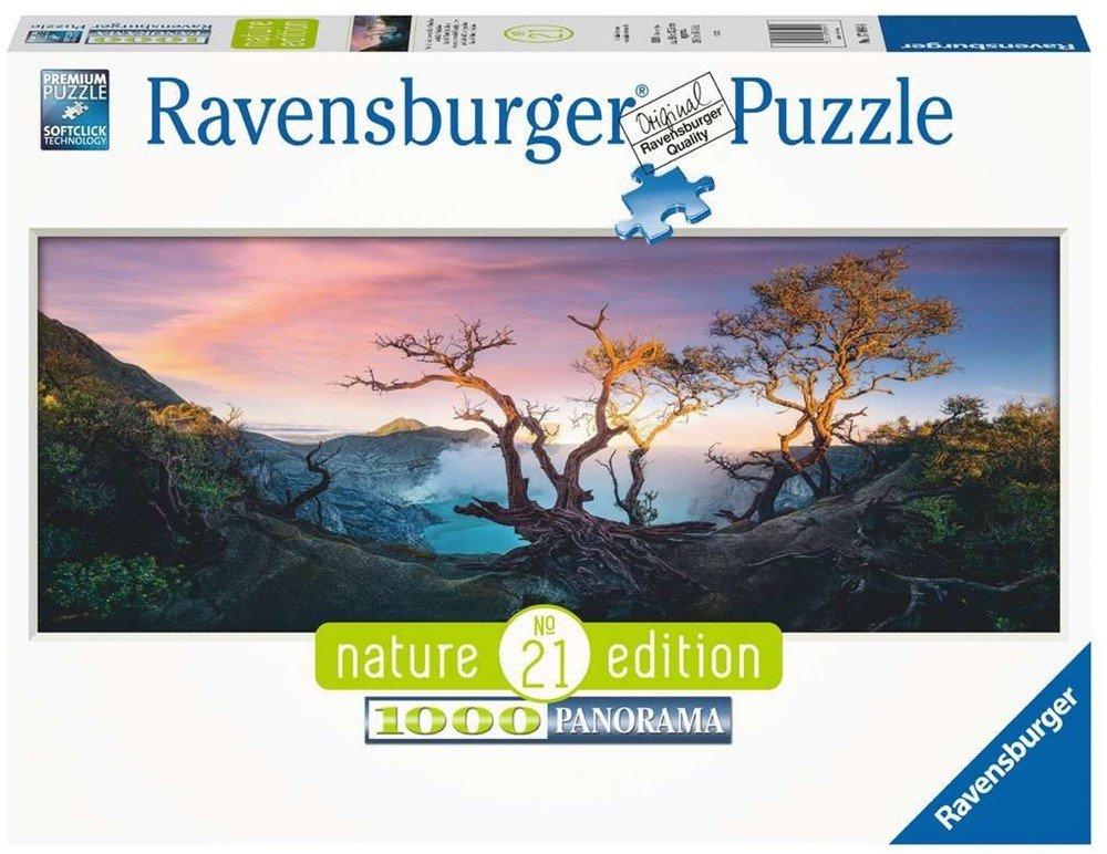 Ravensburger  Ravensburger Nature Edition Casse-tête de 1000 pièces Lac d'acide sulfurique au Mont Ijen, Java 