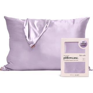 Kitsch Satin Kissenbezug Lavendel  