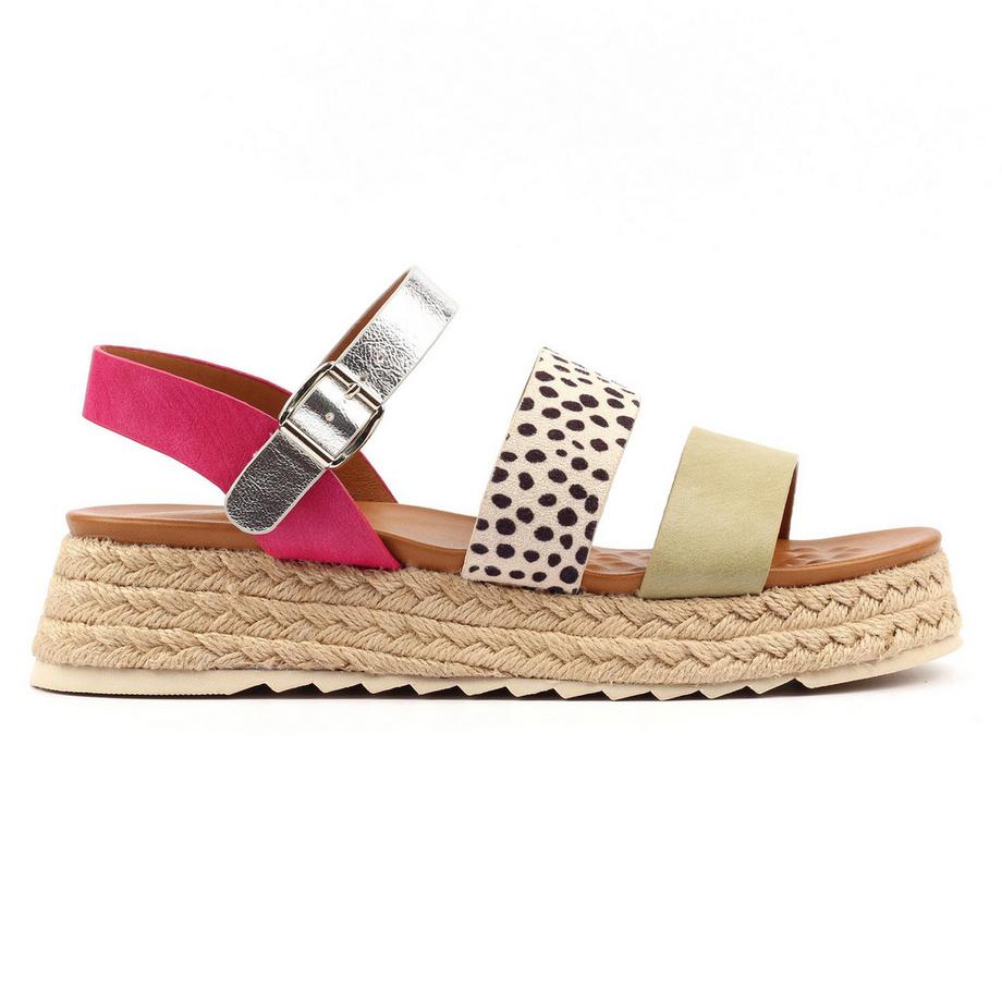 Lunar Sandali con Plateau Summer  