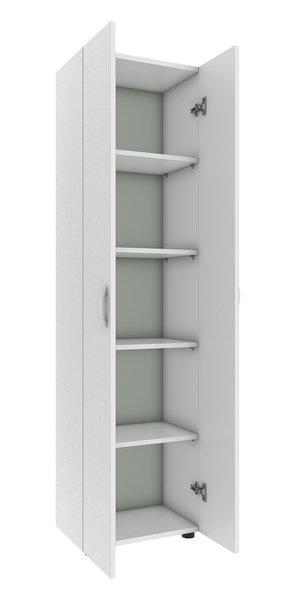 VCM Armoire de bureau Livres Classeurs Meuble de bureau Armoire Ulas 5 portes battantes  