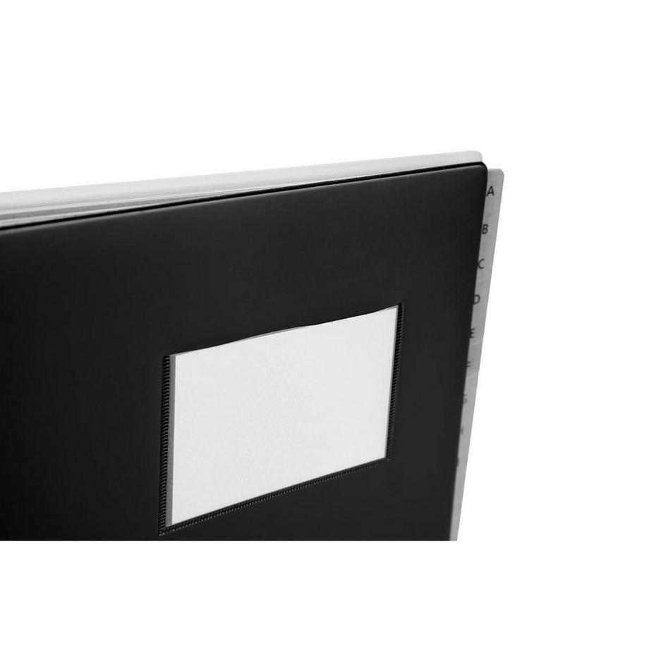 Biella Pultmappe Pronto A4 A-Z schwarz  