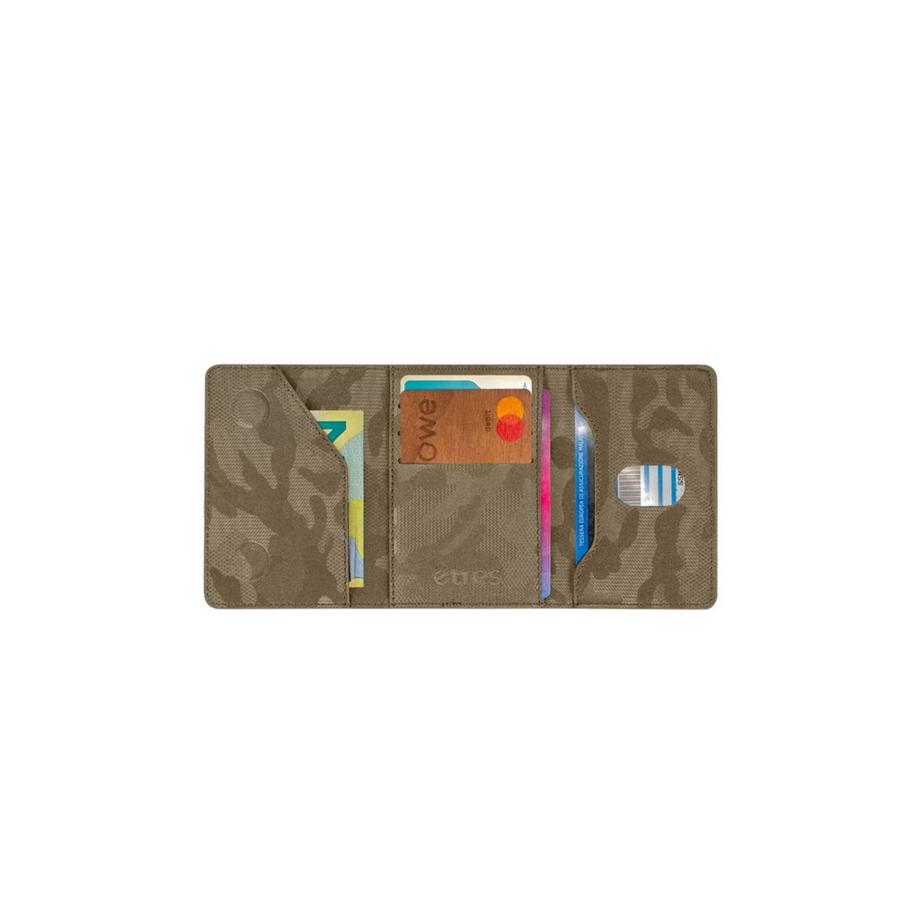 Techmade Etres Portafoglio Intelligente Piatto Camo  