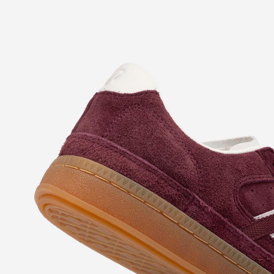 DECATHLON  Turnschuhe  aus Wildleder Player 80 Bordeaux 