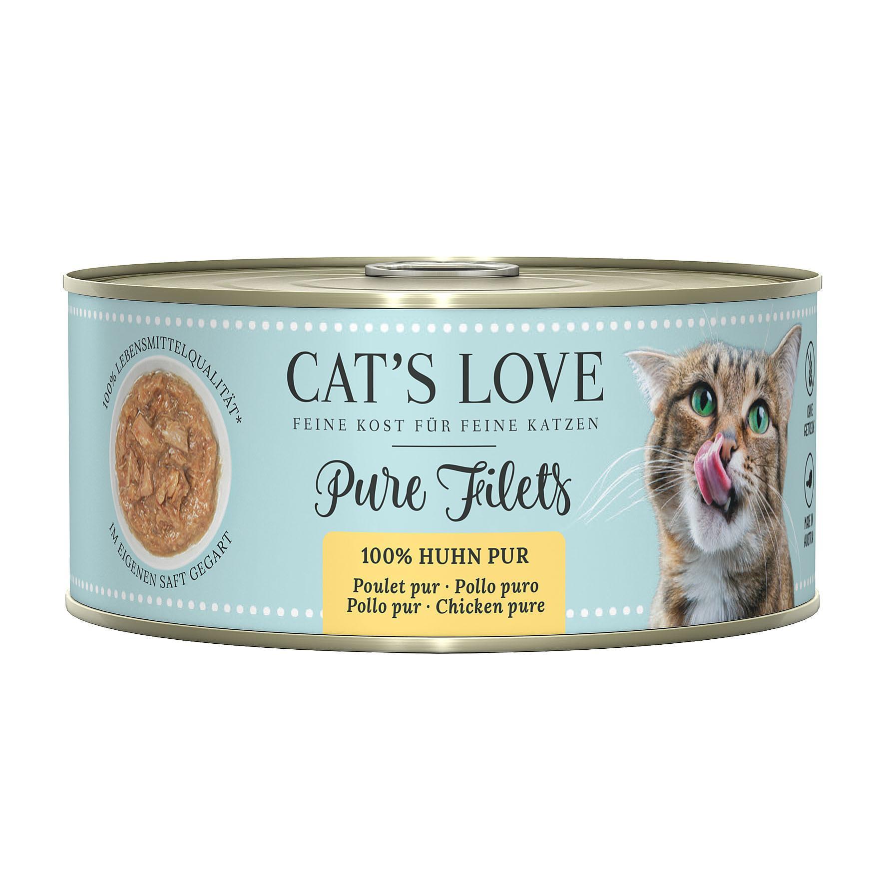 Cat's Love  Pure FILET Huhn - Multipack 