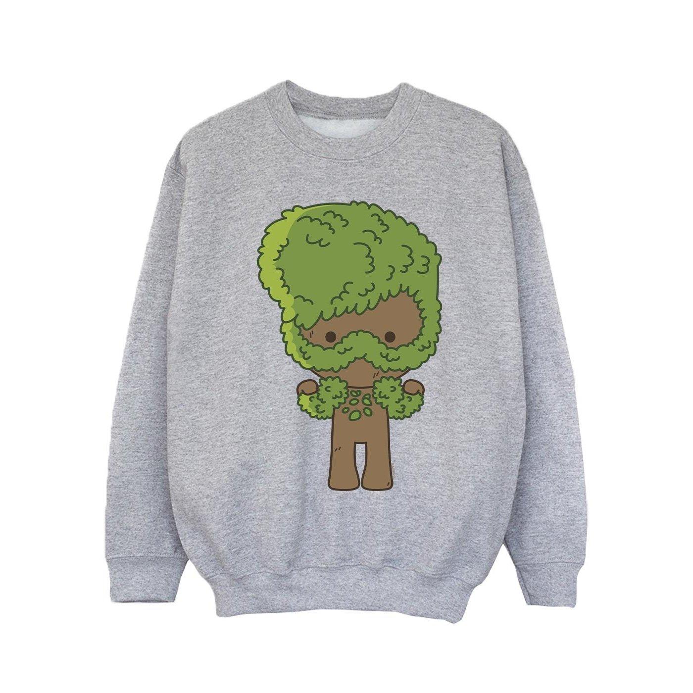 Image of I Am Groot Chibi Flex Sweatshirt Unisex Grau 140/146