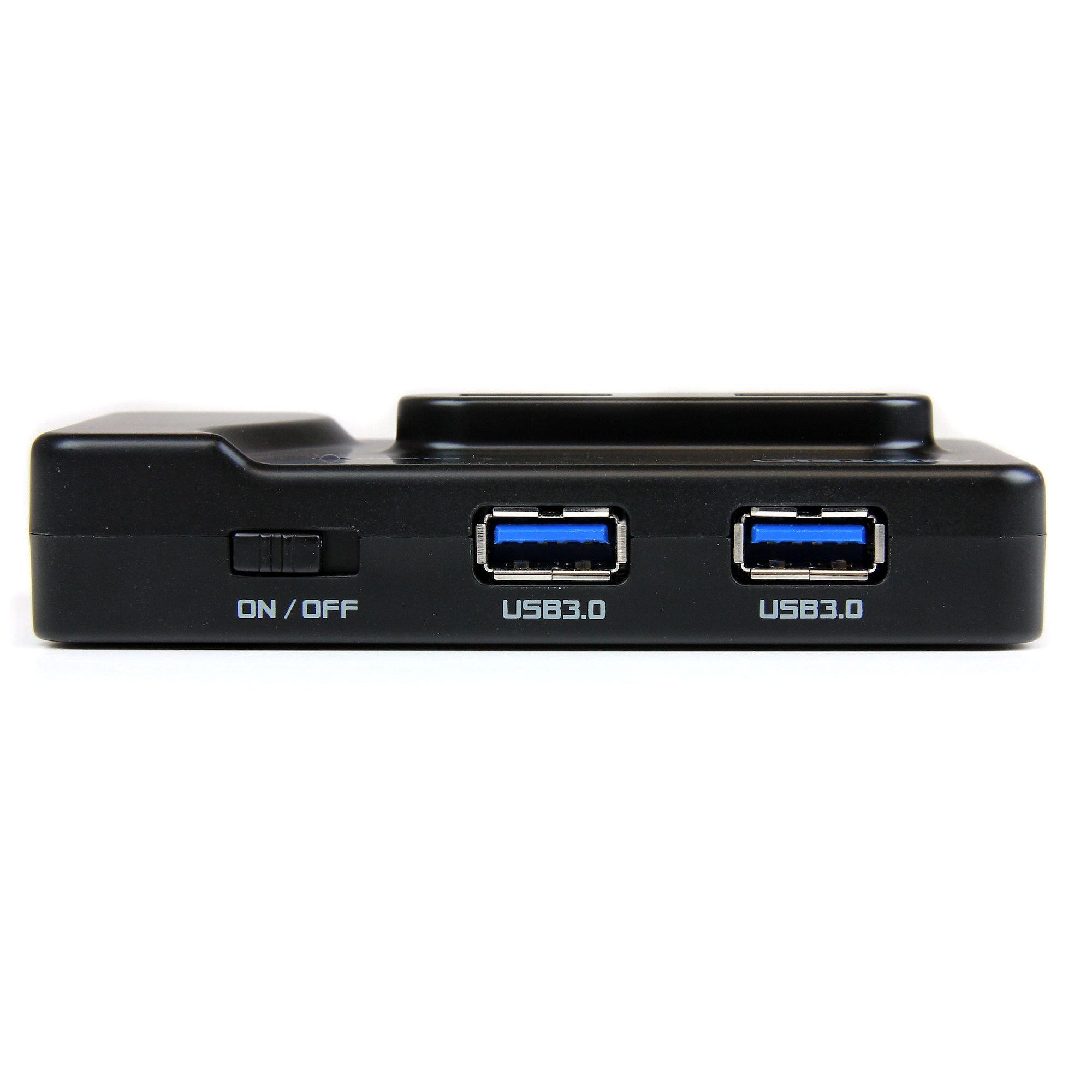 STARTECH  Hub combo USB 3.0/2.0 a 6 porte con porta di caricamento 