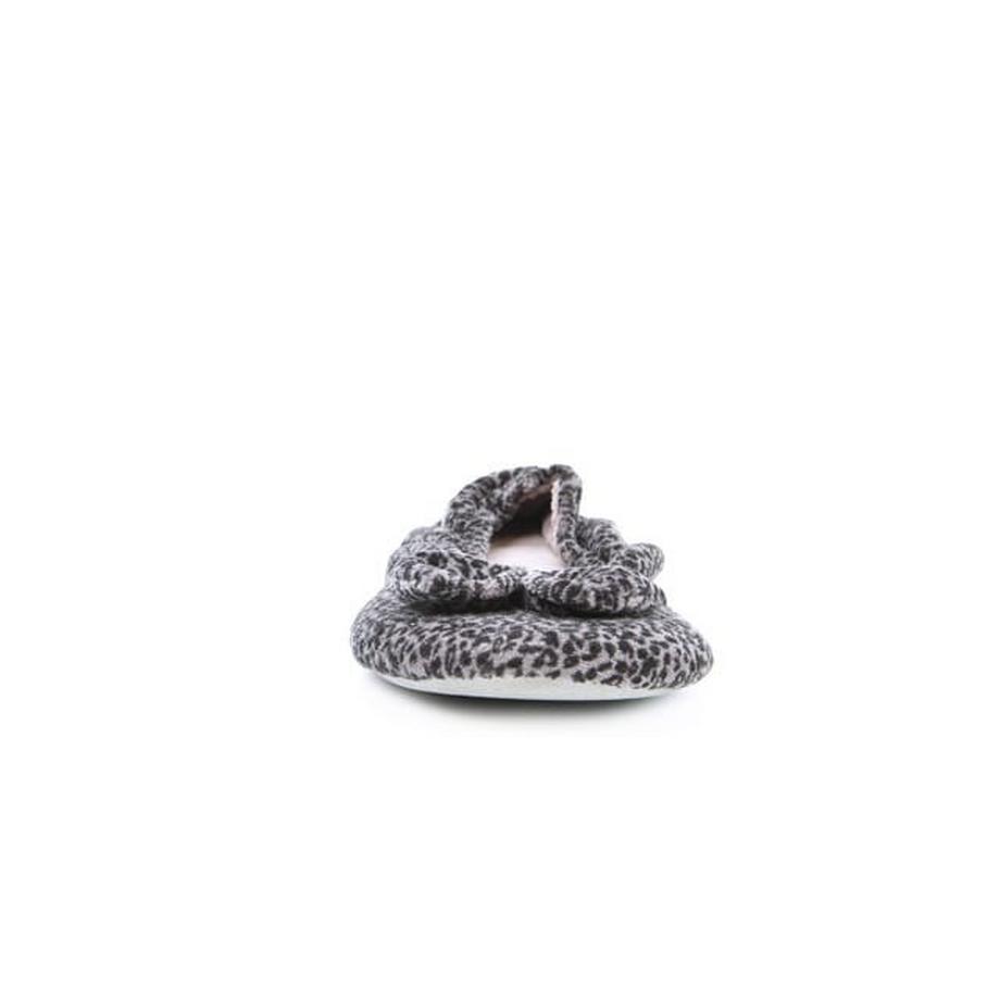 isotoner Leopard Print Ballerine Pantofole  