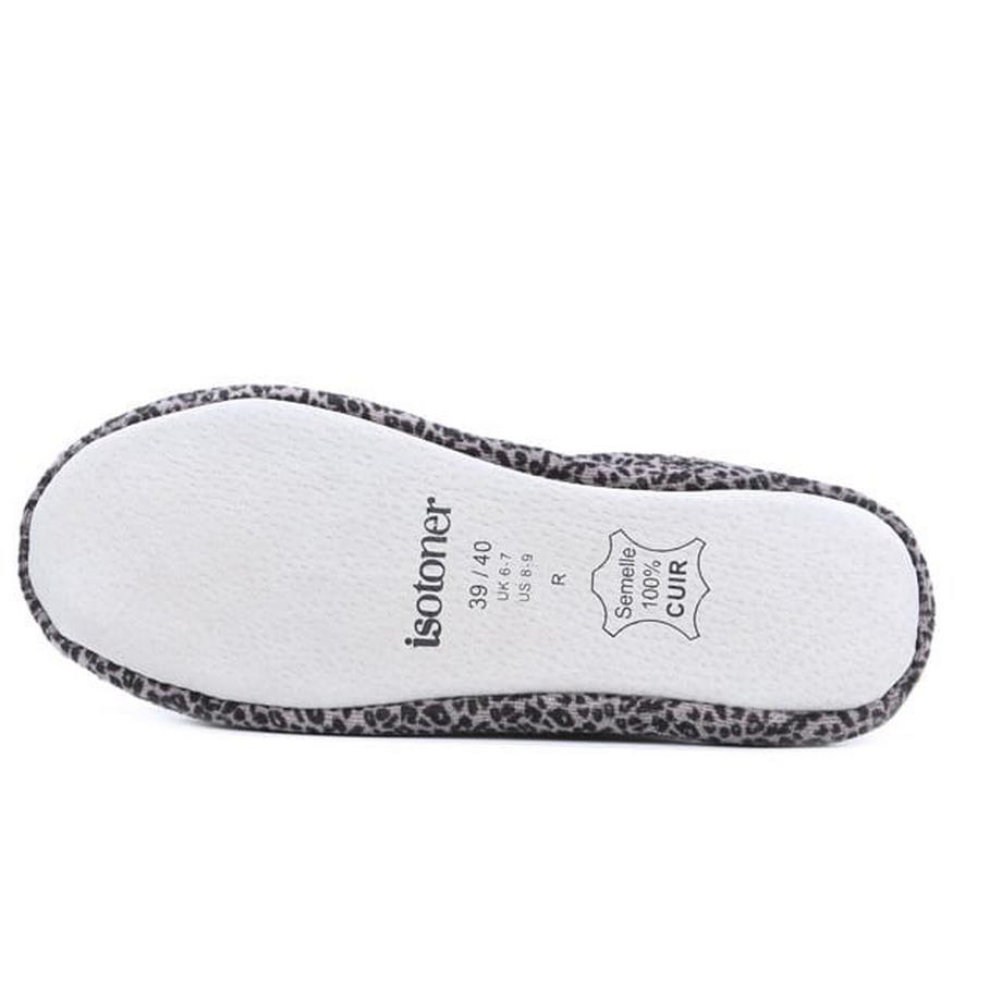 isotoner Leopard Print Ballerine Pantofole  