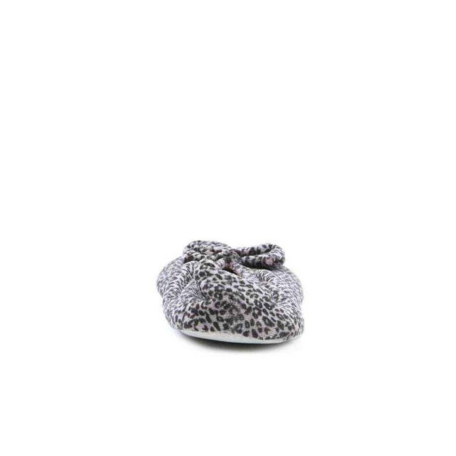 isotoner Leopard Print Ballerine Pantofole  